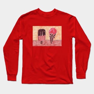 Yummy Ice Creams Long Sleeve T-Shirt